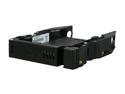 ICY DOCK MB990SP-B Dual Bay 2.5" to 3.5" SATA/IDE SSD & Hard Drive Bracket / Adapter, tool-less design for installation