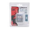Kingston 32GB Secure Digital High-Capacity (SDHC) Flash Card Model SD4/32GB