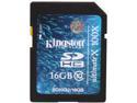 Kingston 16GB Secure Digital High-Capacity (SDHC) Flash Card Model SD10G2/16GB
