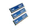 Crucial Ballistix Tracer 6GB (3 x 2GB) DDR3 1600 (PC3 12800) Desktop Memory w/ Blue LEDs Model BL3KIT25664TB1608
