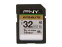 PNY 32GB Secure Digital High-Capacity (SDHC) Flash Card Model P-SDH32U1-30-GE