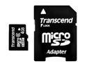 Transcend 4GB Micro SDHC Flash Card Model TS4GUSDHC6