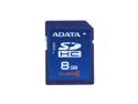 ADATA 8GB Class 6 Secure Digital High-Capacity (SDHC) Flash Card Model TurboSD SDHC 8G