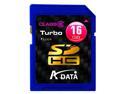A-DATA 16GB Secure Digital High-Capacity (SDHC) Flash Card Model TurboSD SDHC 16G