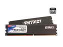 Patriot Extreme Performance 2GB (2 x 1GB) 240-Pin DDR2 SDRAM DDR2 800 (PC2 6400) Dual Channel Kit Desktop Memory Model PDC22G6400LLK