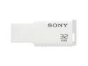 Sony Micro Vault Tiny USM32GM 32GB USB 2.0 Flash Drive - White