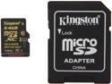 Kingston 64GB MicroSDXC UHS-I/U1 Class 10 Memory Card with Adapter, Speed Up to 90 MB/s (SDCA10/64GB)