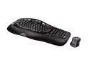 Logitech 920-000264 Black USB Cordless Ergonomics Desktop Wave Mouse Included