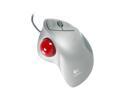 Logitech 904353-0403 Gray 3 Buttons 1 x Wheel USB + PS/2 Wired TrackBall TrackMan Wheel