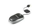 IOGEAR GME226AW6 Silver/Black 3 Buttons 1 x Wheel USB Laser Travel Mouse