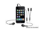 Macally (Mace Group) Stereo Hands-Free Headset and Audio Splitter for iPhone TunePal2