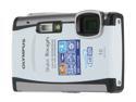 OLYMPUS Stylus Tough 6000 White 10.0 MP Waterproof Shockproof 28mm Wide Angle Digital Camera