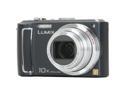 Panasonic DMC-TZ4K Black 8.1 MP 28mm Wide Angle Digital Camera