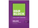 H&R BLOCK Tax Software Deluxe + State 2015