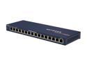 NETGEAR 16-Port Fast Ethernet Unmanaged Switch, ProSAFE Lifetime Protection (FS116NA)
