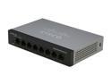 Cisco Small Business 100 Series SG100D-08-NA Unmanaged 8-Port Desktop Gigabit Switch