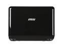 MSI Wind U100-843US Black Intel Atom N270(1.60 GHz) 10.0" WSVGA 1GB Memory 160GB HDD Netbook