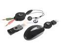 Rosewill Laptop Travel Kit (3 PCs: Mouse, Webphone & Card Reader) Model RNA-E3008