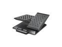 FELLOWES Independent Movement Foot Support, Massage Bumps, 4 3/8 x 16 1/4 x 16 1/4, Black