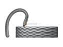 Silver Jawbone II Bluetooth Headset with Noise-Canceling Microphone