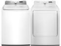 Samsung WA400PJHDWR and DV400EWHDWR Top Load Washer/Electric Front Load Dryer Combination, White