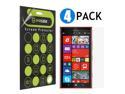 Evecase Screen Protector Variety Pack with 2x Clear and 2x Matte Anti-Glare Film for Nokia Lumia 1520 - 4 Pack (AT&T Version Compatible)