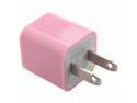 USB Power Adapter Wall Cube Charger Cube - Pink