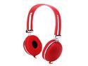 Golden Vocal HF-TX7ST-Red Overhead Stereo Headphones with Microphone