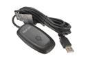 Black PC Wireless Controller Gaming USB Receiver Adapter For Microsoft XBOX 360