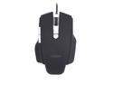 Perixx MX-1800B, Programmable Gaming Mouse - Black - 7 Programmable Button - Omron Micro Switches - Avago ADNS 3090 Optical 3500dpi Sensor - Changeable Side Wing - Ultra Polling 125-1000HZ