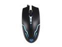 Merdia Qisan X1 USB 2.0 Wired Optical 800 / 1600 / 2000dpi Switch 4-Button High Precision Gaming Mouse w/ LED Light