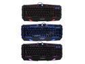 AULA New 3 Color Backlit Backlight Progammable Wired Gaming Keyboard - Transformer Megatron License Logo For PC Laptop