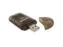 eForCity SDHC / SD / MMC Memory Card Reader to USB 2.0 Adapter, Smoke