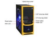 Raidmax Tornado ATX-238WY ATX Mid Tower Case