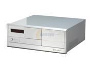 SILVERSTONE Silver Aluminum front panel, 1.0mm SECC body LC03S-V ATX Media Center / HTPC Case