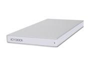 ICY DOCK Aluminum body w/ partial plastic 2.5-inch Silver USB 2.0 External Enclosure - MB663UB-1A