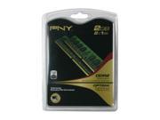 PNY 2GB PC2-5300 DDR2 DIMM Dual Channel Memory Kit $29.99