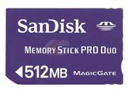 SanDisk SDMSPD 512 A10 512 MB MemoryStick Pro Duo