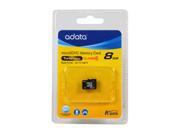 A-DATA 8GB Micro SDHC Flash Card Only Model MicroSDHC 8G card