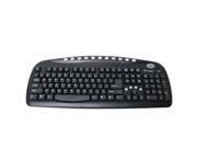 GEAR HEAD Black Wireless Keyboard & Optical Mouse - Retail