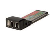 Syba 3Port USB Firewire ExpressCard