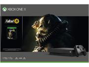 Xbox One X 1TB Console - Fallout 76 Bundle Xbox One X 1TB Console - Fallout 76 Bundle