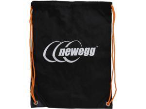 Newegg Lightweight Black Drawstring Bag Newegg Lightweight Black Drawstring Bag