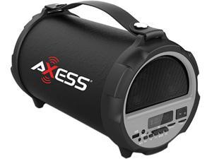 Axess HIFI Bluetooth 4" Subwoofer/Vibrating Disk 2.1 Speaker (Grey) SPBT1037 Axess HIFI Bluetooth 4" Subwoofer/Vibrating Disk 2.1 Speaker (Grey) SPBT1037