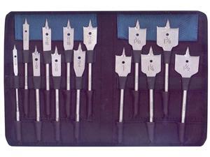 BOSCH 13 Piece Set RapidFeed™ Spade Drill Bits & Nylon Storage BOSCH 13 Piece Set RapidFeed™ Spade Drill Bits & Nylon Storage