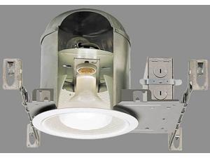 Cooper Lighting White 6" Air Tite Housing Recessed Light Fixture Cooper Lighting White 6" Air Tite Housing Recessed Light Fixture