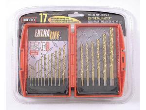 MIBRO 17 Piece Set Titanium Metal Master Nitride Drill Bits MIBRO 17 Piece Set Titanium Metal Master Nitride Drill Bits