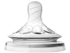 Philips Avent Natural Baby Bottle Nipple, Medium Flow Nipple 3M+, 4pk, SCF653/43 Philips Avent Natural Baby Bottle Nipple, Medium Flow Nipple 3M+, 4pk, SCF653/43