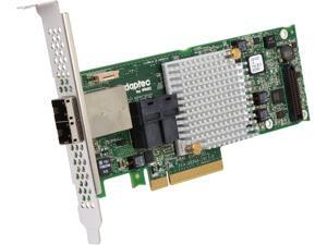 Adaptec 2277000-R Adaptec Series 8 RAID Adapters - 12Gb/s SAS - PCI Express 3.0 x8 - Plug-in Card - RAID Supported - 0, 1, 1E, 5, 6, 10, 50, 60 RAID Level - 16 Total SAS Port(s) - 2 SAS Port(s) Adaptec 2277000-R Adaptec Series 8 RAID Adapters - 12Gb/s SAS - PCI Express 3.0 x8 - Plug-in Card - RAID Supported - 0, 1, 1E, 5, 6, 10, 50, 60 RAID Level - 16 Total SAS Port(s) - 2 SAS Port(s)