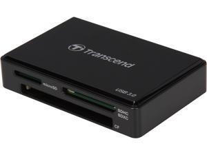 Transcend TS-RDF8K USB 3.0 Support SDHC/SDXC/UDMA6/UDMA7 CF and MSXC, with CF, SD, and Micro Slot Flash Card Reader - Black Transcend TS-RDF8K USB 3.0 Support SDHC/SDXC/UDMA6/UDMA7 CF and MSXC, with CF, SD, and Micro Slot Flash Card Reader - Black